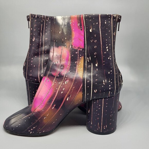 Maison Margiela Raindrops Leather Ankle Boot - Picture 6 of 17
